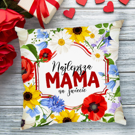 Prezent na Dzień Matki, poduszka dla mamy